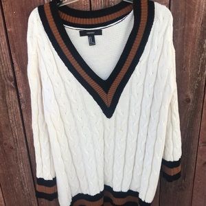 Knitted oversized sweater